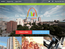 Tablet Screenshot of cityviewlife.com